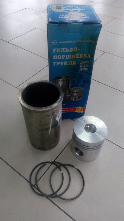 Комплект гильз-порш-кол Д-240"ММЗ"(3кол.)пал.D=38