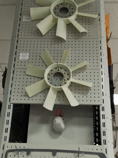 Вентилятор 8 лопаст. (пласт.) Д-260