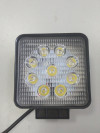 Фара светодиодная CH006 27W 9 диодов по 3W (габаритные размеры 108*138*60мм)квадратная, миниатюра — 0